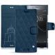 Lederschutzhülle Sony Xperia XZ Premium - Blu mediterran - Couture