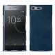 Custodia in pelle Sony Xperia XZ Premium - Blu mediterran
