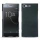 Coque cuir Sony Xperia XZ Premium - Blu marino