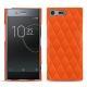 Custodia in pelle Sony Xperia XZ Premium - Orange fluo - Couture