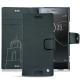 Funda de piel Sony Xperia XZ Premium - Blu marino