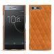 Custodia in pelle Sony Xperia XZ Premium - Mandarine vintage - Couture