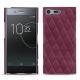 Custodia in pelle Sony Xperia XZ Premium - Prune vintage - Couture
