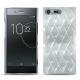 Custodia in pelle Sony Xperia XZ Premium - Platinium - Couture