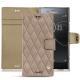 Sony Xperia XZ Premium leather case - Taupe vintage - Couture