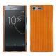 Funda de piel Sony Xperia XZ Premium - Abaca arancio