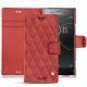 Funda de piel Sony Xperia XZ Premium - Cerise vintage - Couture