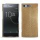 Sony Xperia XZ Premium leather cover - Serpent sabbia