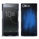 Coque cuir Sony Xperia XZ Premium - Bleu Patine