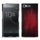 Coque cuir Sony Xperia XZ Premium - Rouge Patine