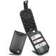 Lederschutzhülle Palm Treo 500v - Treo 500p  - Noir ( Nappa - Black ) 