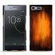 硬质真皮保护套 Sony Xperia XZ Premium - Fauve Patine