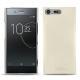 Funda de piel Sony Xperia XZ Premium - Blanc PU