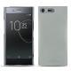 Coque cuir Sony Xperia XZ Premium - Gris PU