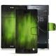 Sony Xperia XZ Premium leather case - Vert Patine