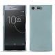 硬质真皮保护套 Sony Xperia XZ Premium - Bleu Ciel PU