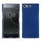 Capa em pele Sony Xperia XZ Premium - Bleu Océan PU