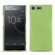 Funda de piel Sony Xperia XZ Premium - Vert olive PU