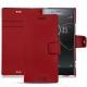 Funda de piel Sony Xperia XZ Premium - Rouge PU