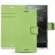 Lederschutzhülle Sony Xperia XZ Premium - Vert olive PU