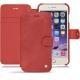 Capa em pele Apple iPhone 7 Plus - Cerise vintage ( Pantone 185C ) 