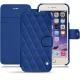 Capa em pele Apple iPhone 7 Plus - Bleu océan - Couture ( Nappa - Pantone 293C ) 