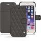 Apple iPhone 7 Plus leather case - Anthracite - Couture ( Pantone 424C ) 
