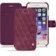 Capa em pele Apple iPhone 7 Plus - Prune vintage - Couture