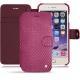 Apple iPhone 7 Plus leather case - Serpent ciclamino