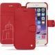 Apple iPhone 7 Plus leather case - Rouge troupelenc
