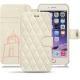 Capa em pele Apple iPhone 7 Plus - Blanc escumo - Couture
