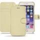 Lederschutzhülle Apple iPhone 7 Plus - Beige PU