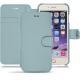Apple iPhone 7 Plus leather case - Bleu Ciel PU
