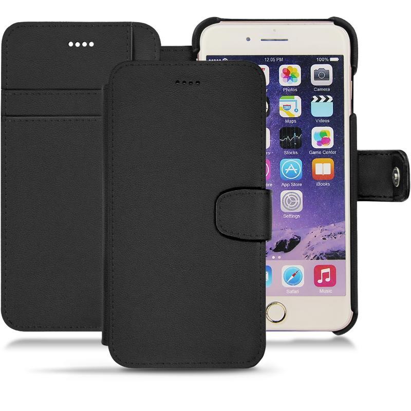 Lederschutzhülle Apple iPhone 7 Plus - Noir PU