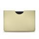 Pochette cuir Apple iPad Pro 12" - Beige ( Nappa - Pantone 7502C ) 