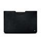 Apple iPad Pro 12" leather pouch - Dark vintage ( Roughtcut - Black#5256 ) 