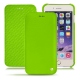 Apple iPhone 7 Plus leather case - Vert fluo