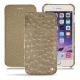 Apple iPhone 7 Plus leather case - Autruche desert