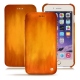 Housse cuir Apple iPhone 7 Plus - Orange Patine