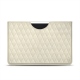 가죽 커버 Apple iPad Pro 12" - Blanc escumo - Couture