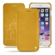 Housse cuir Apple iPhone 7 Plus - Jaune soulèu