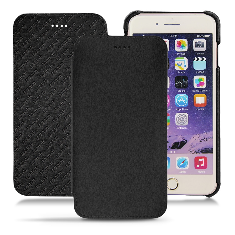 Lederschutzhülle Apple iPhone 7 Plus - Noir PU