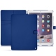Apple iPad Pro 12.9" (2017) leather case - Bleu océan ( Nappa - Pantone 293C ) 