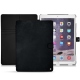 Lederschutzhülle Apple iPad Pro 12.9" (2017) - Dark vintage ( Roughtcut - Black#5256 ) 