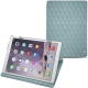 レザーケース Apple iPad Pro 12.9" (2017) - Bleu ciel - Couture ( Nappa - Pantone 277C ) 