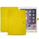 Housse cuir Apple iPad Pro 12.9" (2017) - Jaune fluo