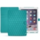 レザーケース Apple iPad Pro 12.9" (2017) - Bleu fluo - Couture