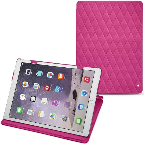 Apple iPad Pro 12.9" (2017) leather caseRose BB - Couture ( Pantone #DB599F )