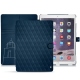 Apple iPad Pro 12.9" (2017) leather case - Blu mediterran - Couture