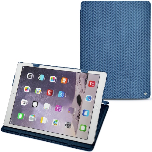 Apple iPad Pro 12.9" (2017) leather caseAbaca ishia ( Pantone #395775 ) 